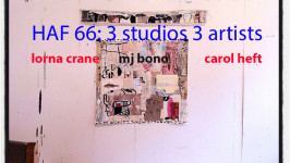 HAF 66: 3 Artists 3 Studios – Crane, Bono, Heft